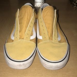 Yellow Old Skool Vans